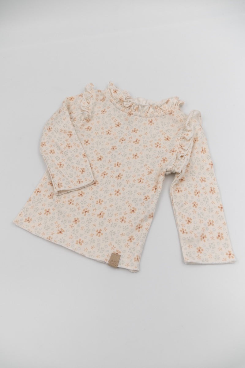 T-shirt con colletto Brasilian Flower Bamboom