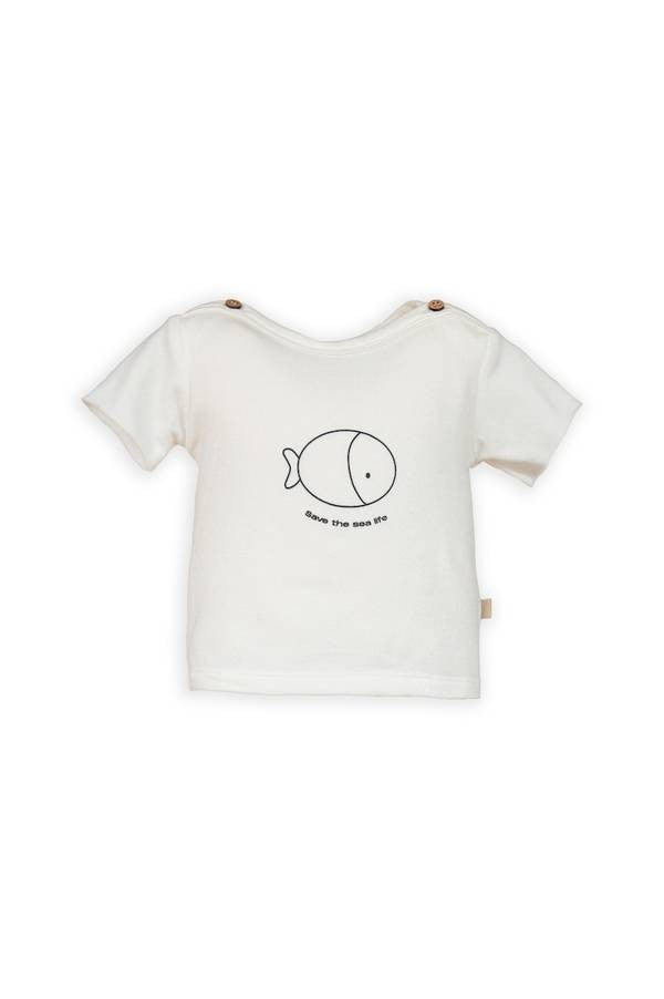 T-shirt maniche corte con stampa Bamboom