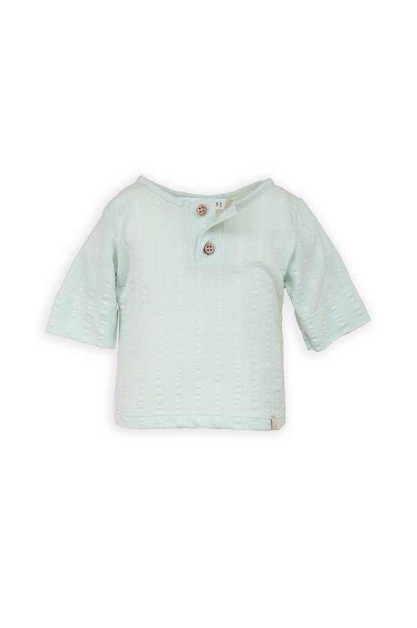 T-shirt maniche corte con apertura polo Bamboom