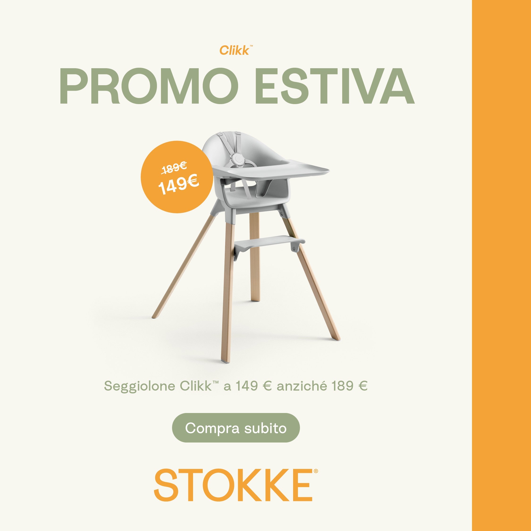 Seggiolone Stokke® Clikk™
