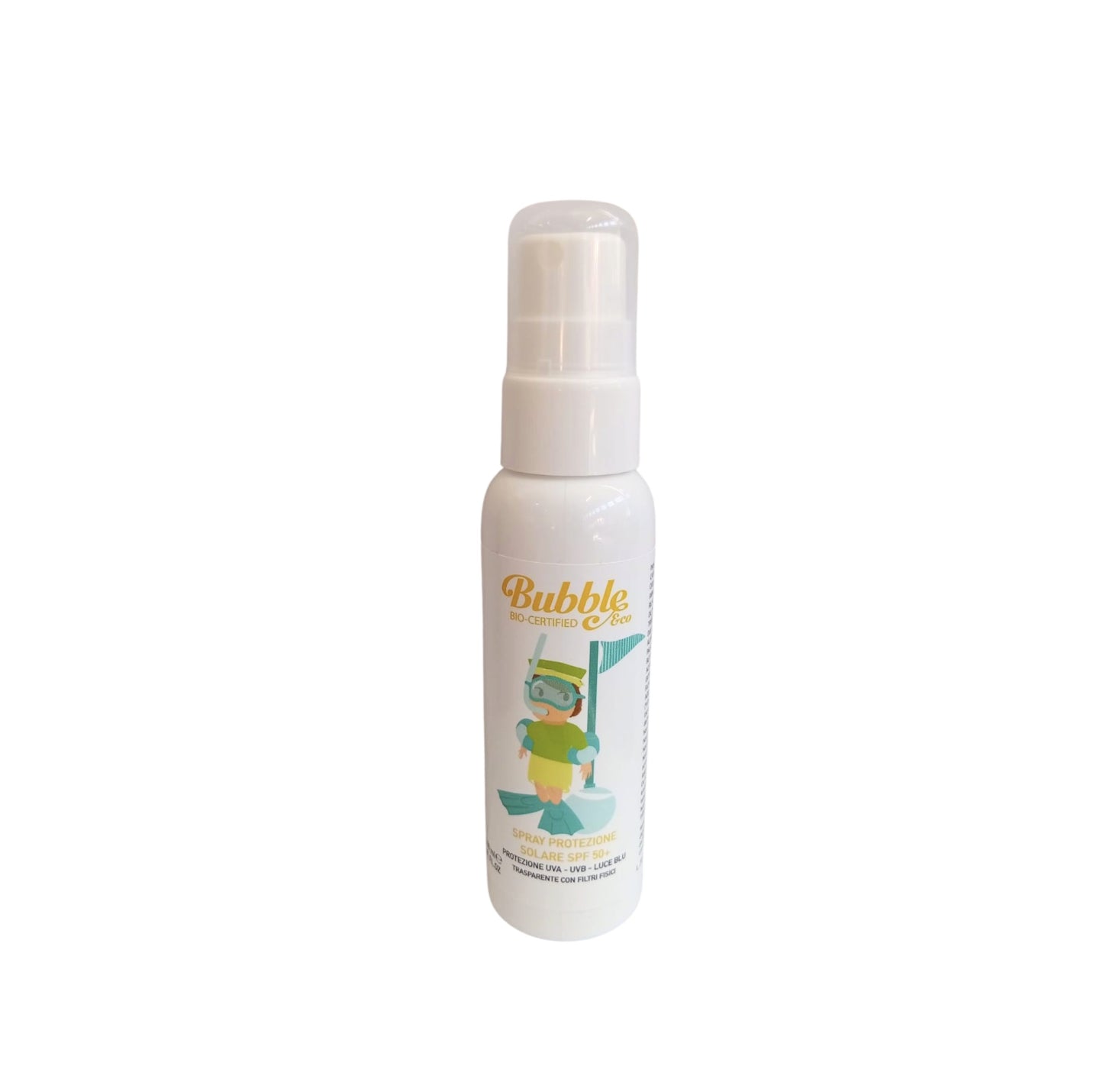 Crema solare spray SPF 50+ 100 ml Bubble&Co