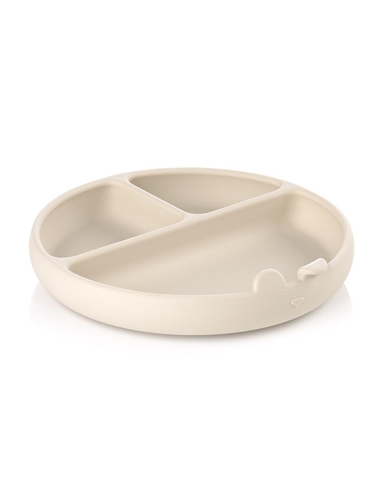 Piatto in silicone con scomparti Jané