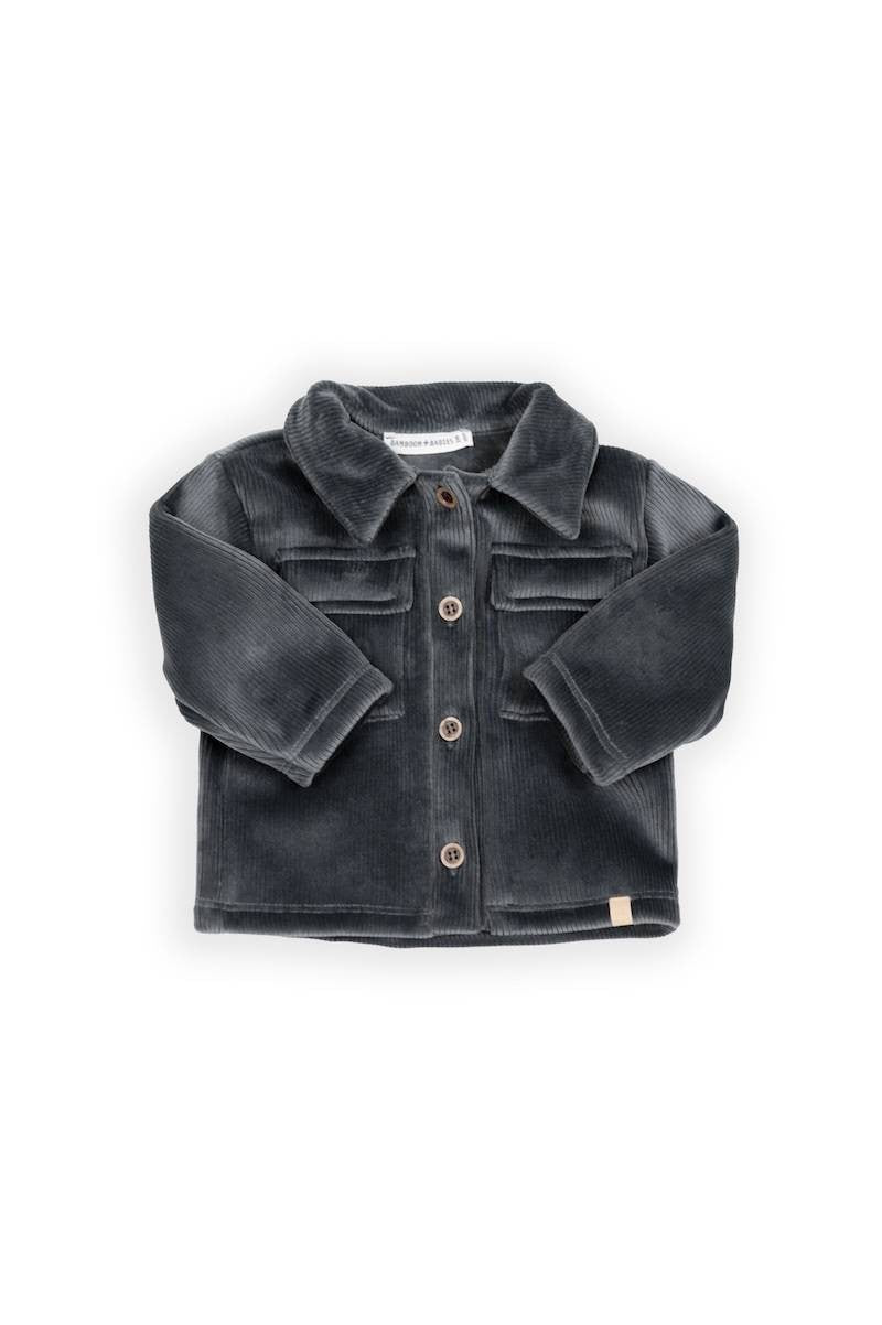 Camicia Over Curderoy Midnight Blu Bamboom