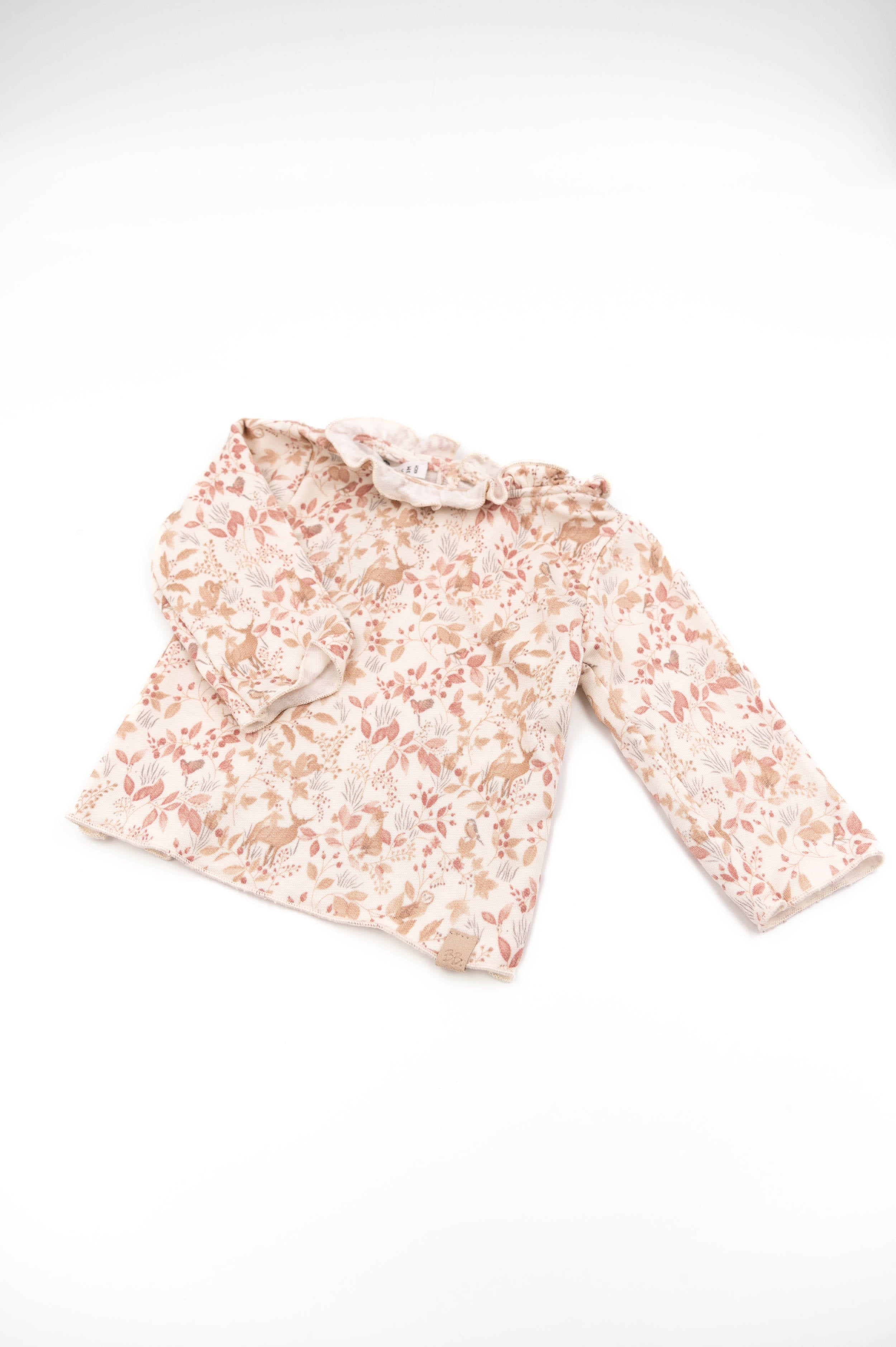 Shirt con colletto volant Bamboom