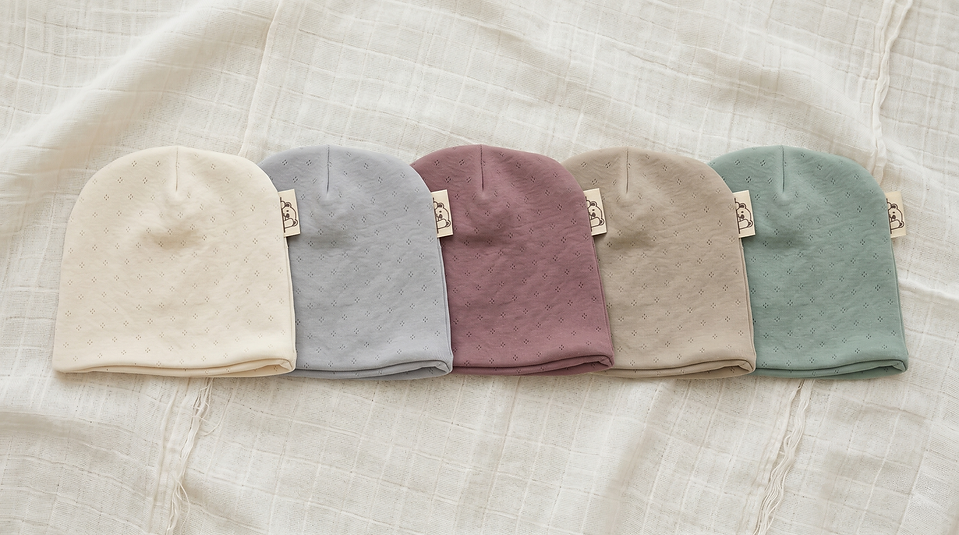 Cappellino Neonato Pointelle Cucùsettete