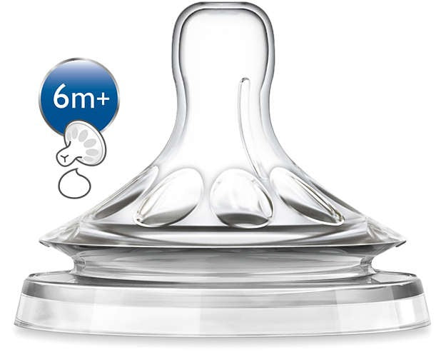 Tettarelle Natural 3.0 liquidi densi 6m+ Philips Avent