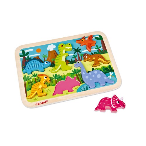 Chunky Puzzle Dinosauri Janod