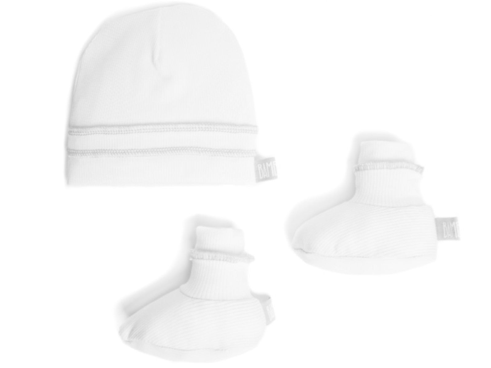 Set Newborn Berrettino e Babucce Bamboom
