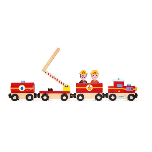 Story Treno Pompieri in legno Janod