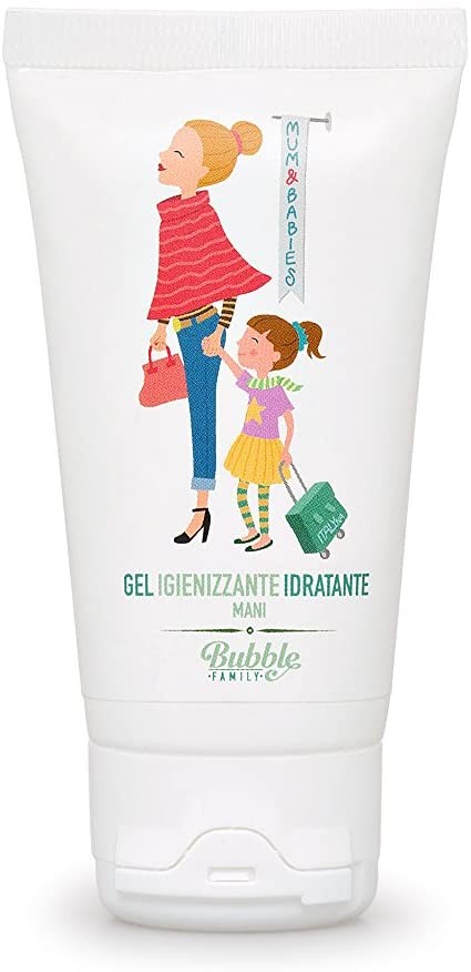 Gel igienizzante ed idratante mani Bubble & Co