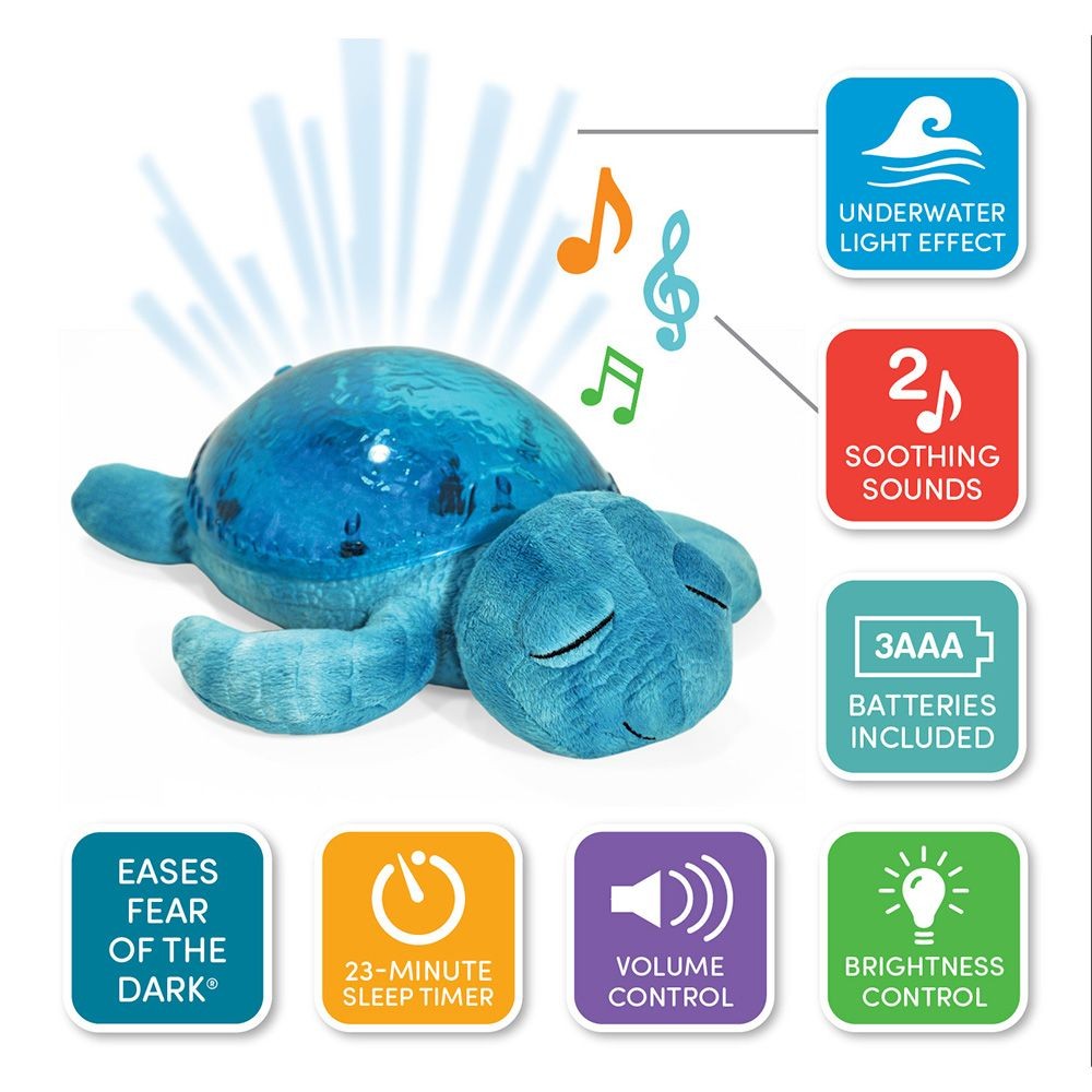 Proiettore Lampada Notturna con Suoni Tranquil Turtle Cloud B
