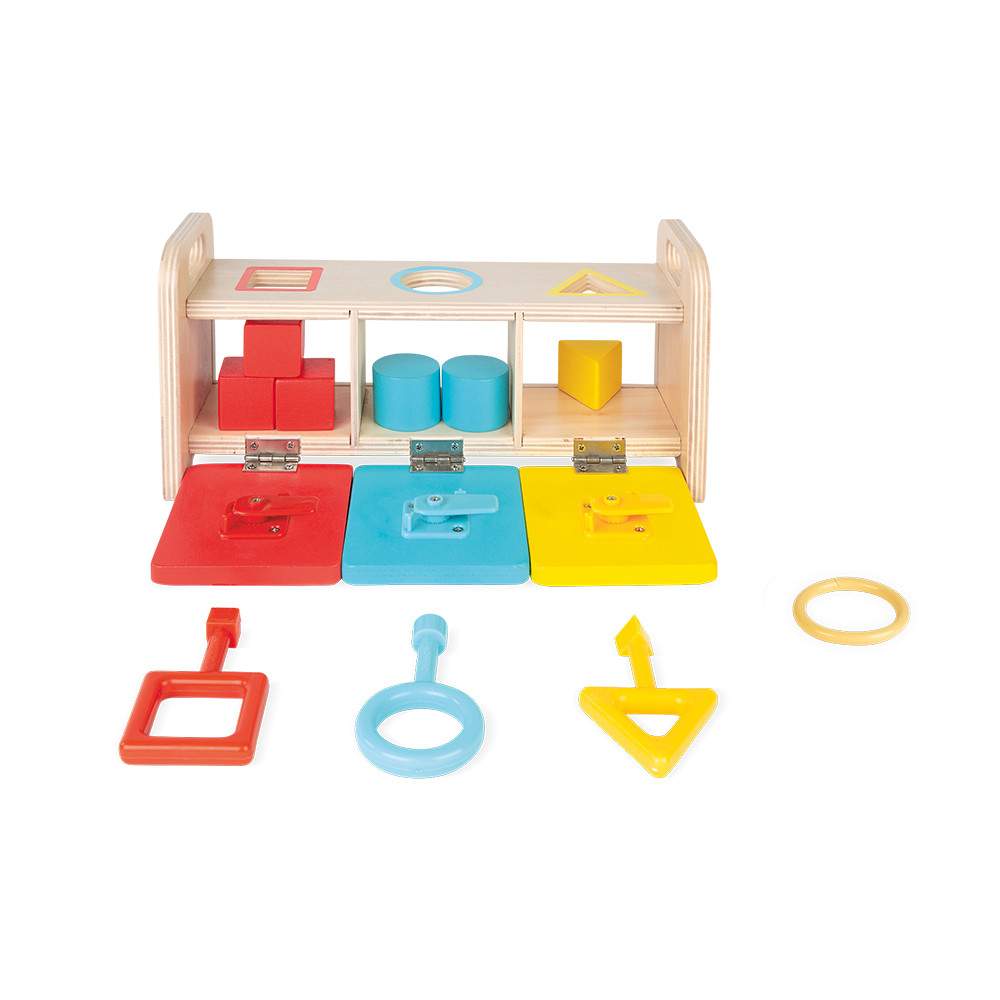 Gioco Educativo Scatola Con Chiavi Janod