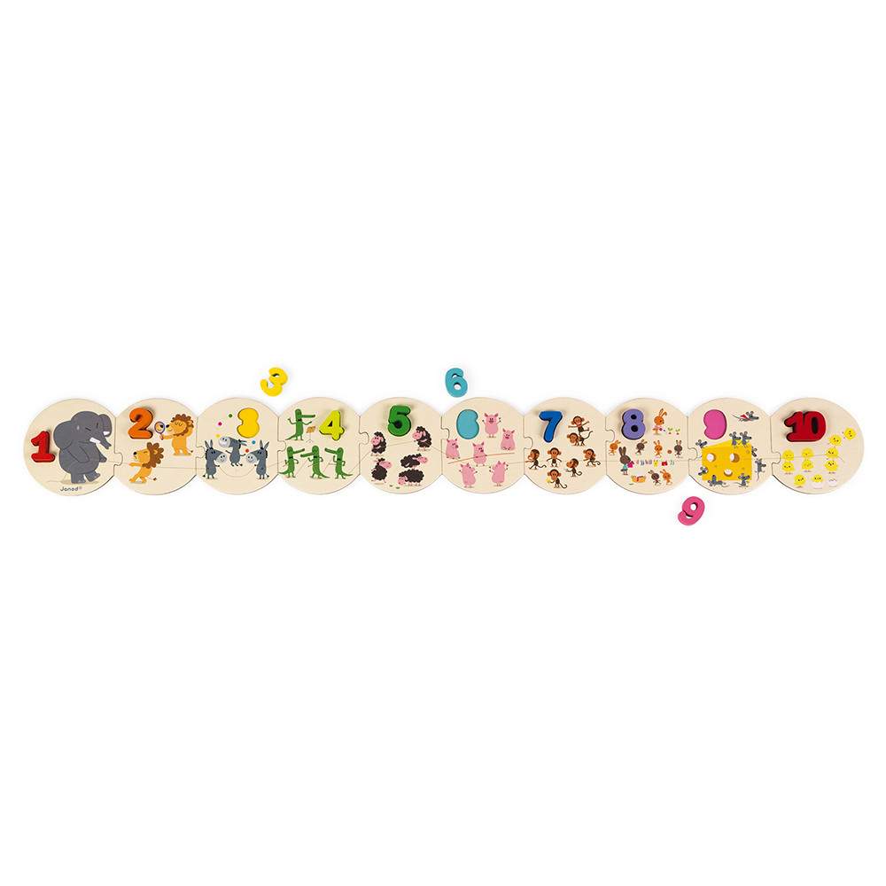 Puzzle Imparo A Contare Janod
