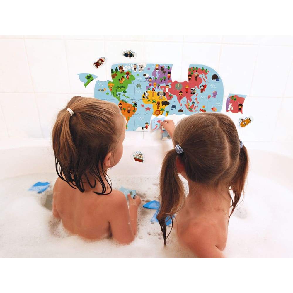 Mappa Del Mondo Da Bagno Janod