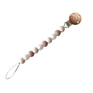 Clip Portaciuccio Legno Baby Bubbles