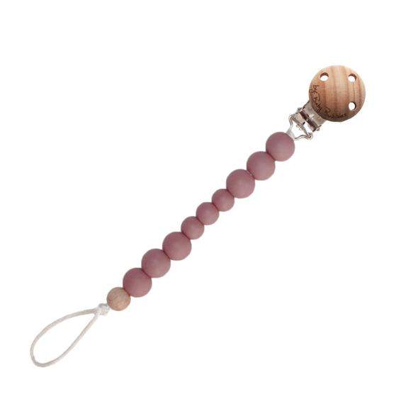 Clip Portaciuccio Legno Baby Bubbles