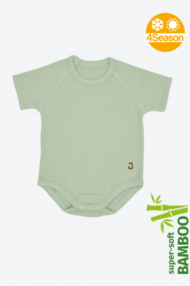 Body bambù tinta unita taglia unica 0-36 mesi J Bimbi