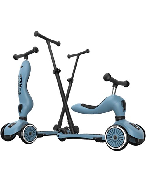 Monopattino con timone Highwaykick push and go Scoot and Ride
