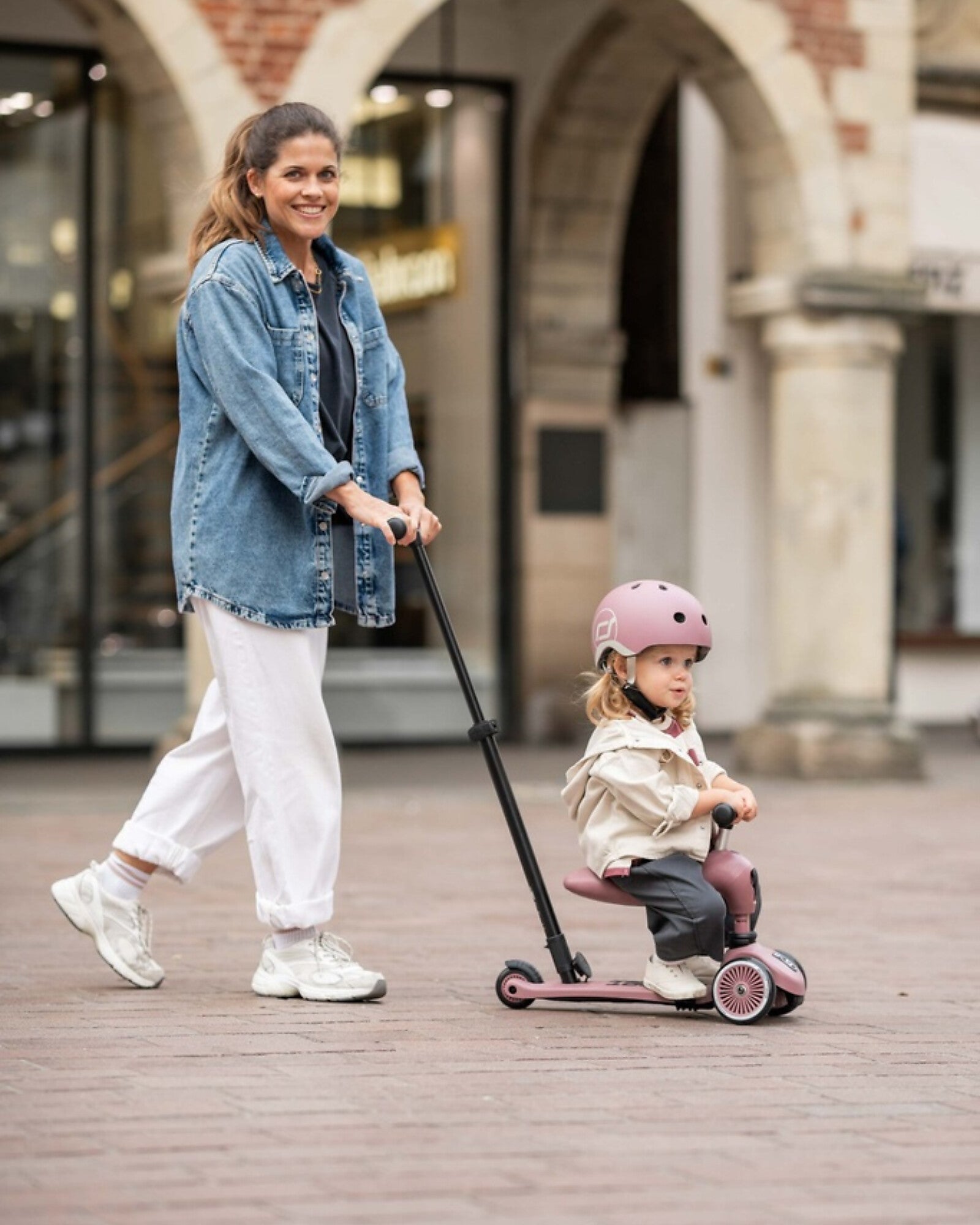 Monopattino con timone Highwaykick push and go Scoot and Ride