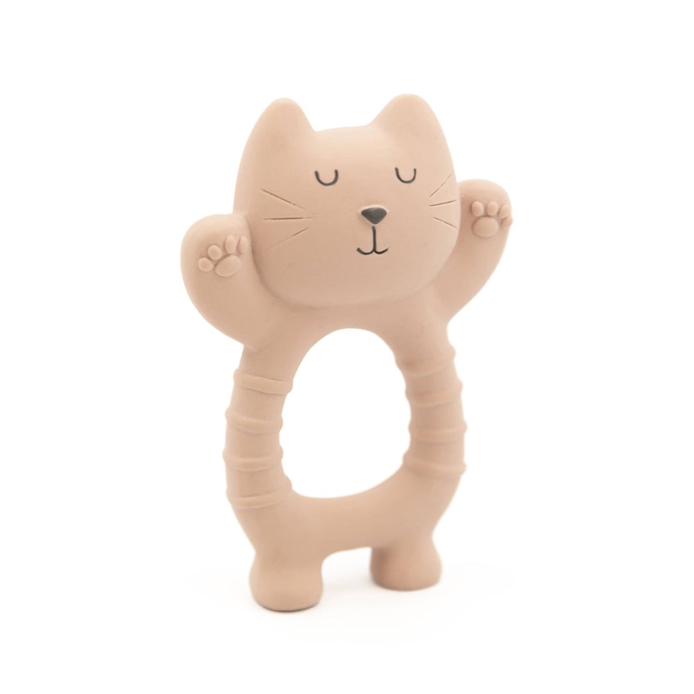 Gatto in gomma naturale per dentizione Bamboom